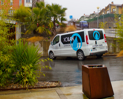 furgoneta de limpiezas xoilan